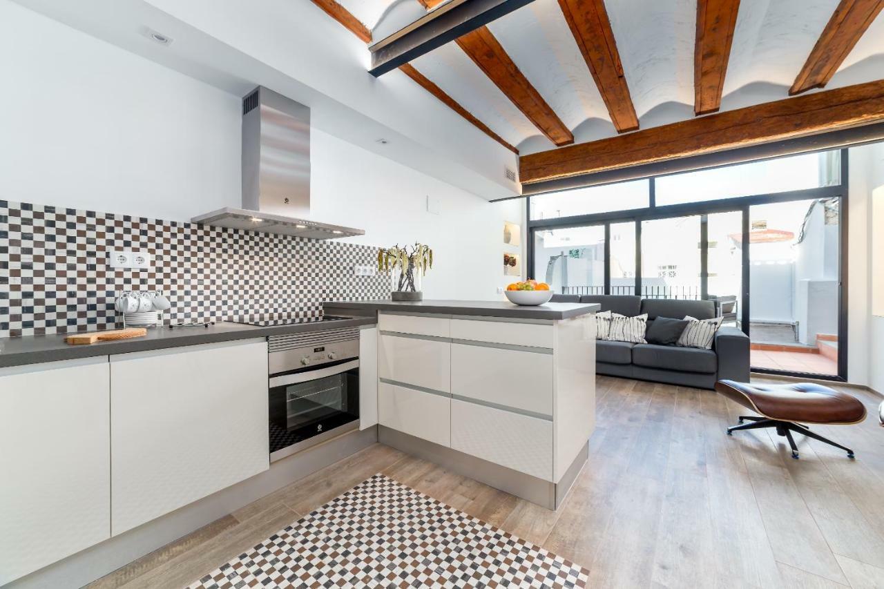 瓦伦西亚Florit Flats - Center Luxurious 1Br 1Ba Terrace Wi-Fi Ac公寓 外观 照片