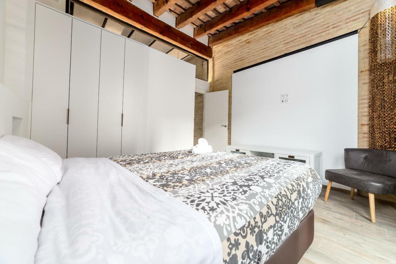 瓦伦西亚Florit Flats - Center Luxurious 1Br 1Ba Terrace Wi-Fi Ac公寓 外观 照片