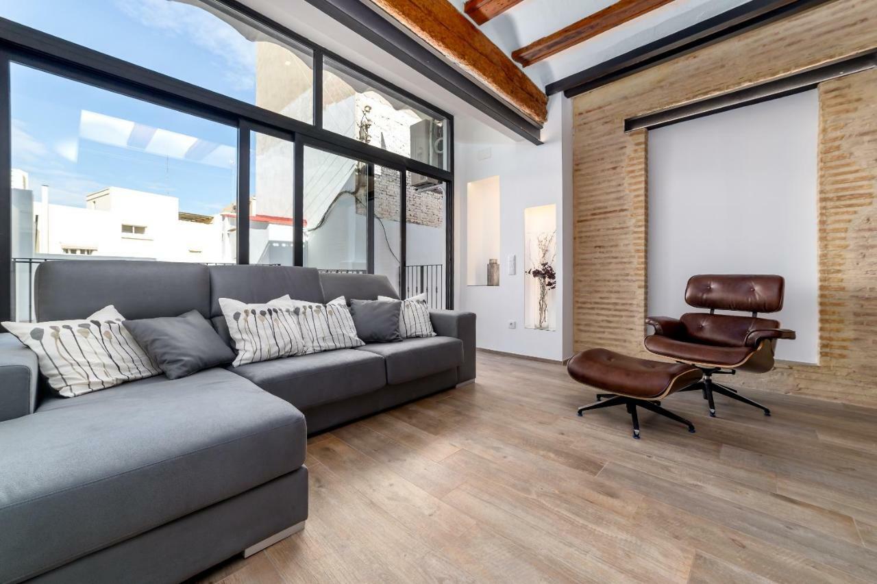 瓦伦西亚Florit Flats - Center Luxurious 1Br 1Ba Terrace Wi-Fi Ac公寓 外观 照片