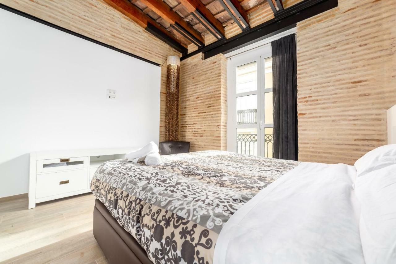 瓦伦西亚Florit Flats - Center Luxurious 1Br 1Ba Terrace Wi-Fi Ac公寓 外观 照片